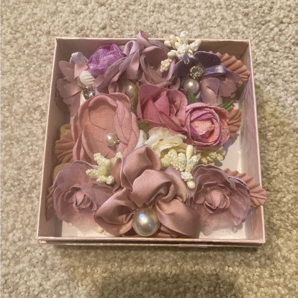 Baby Girl Floral Hairband Set